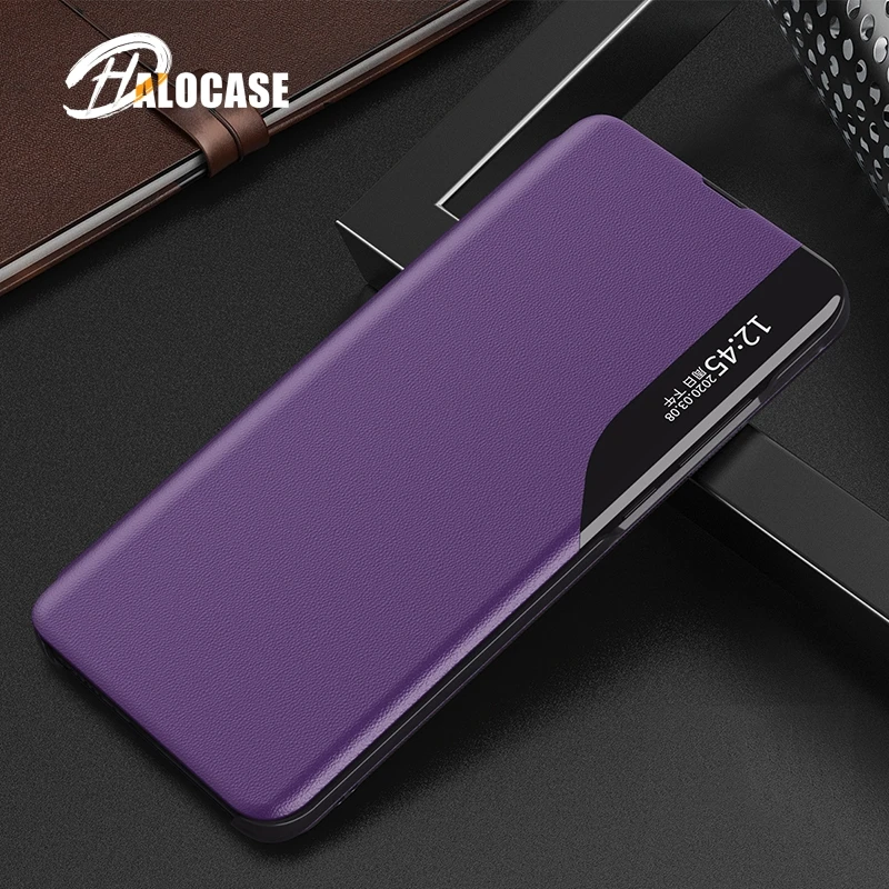 

Smart View Magnetic Suck Leather Flip Case for OPPO Reno 2 2F 2Z A5 A9 2020 Smart Wake UP Sleep Leather Flip Case