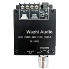 ZK-1002L 100WX2 Mini Bluetooth 5.0 беспроводной аудио Мощность Цифровой усилитель плата стерео усилитель DC 12 В 24 В