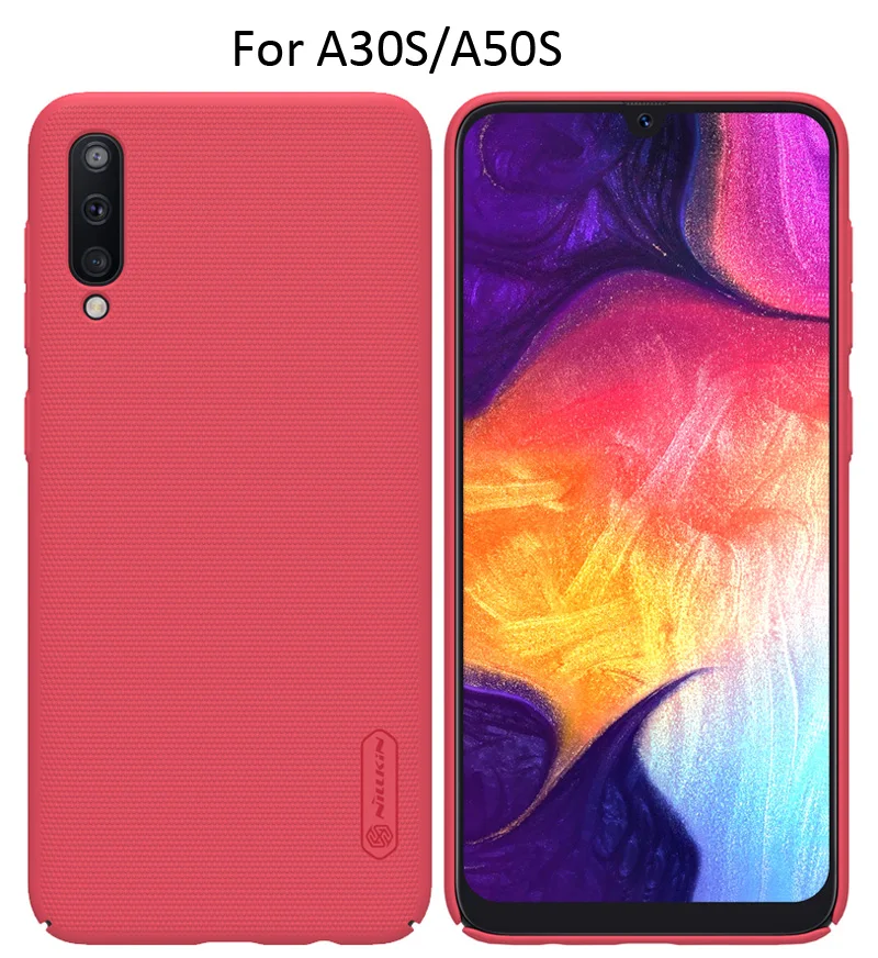 Шероховатый чехол Nillkin чехол для samsung Galaxy M20 A30 A50 M30 M10 A70 A10 A60 A40 A20 A20e твердый пластиковый чехол на заднюю панель
