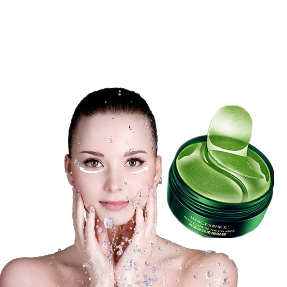 Морские водоросли маски патчи для глаз с эссенцией подушечки против темных