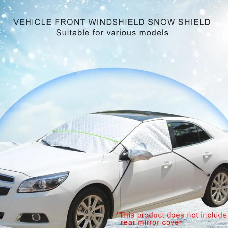 Универсальный отражающий чехол на лобовое стекло автомобиля 63x100