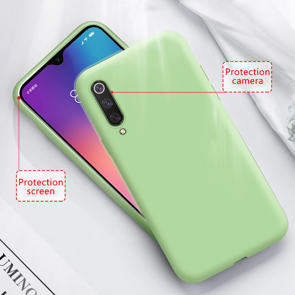 Чехол для телефона Xiaomi Redmi Note 7 6 Pro 7A 6A K20 силиконовый мягкий чехол Mi8 Mi 9T 9 SE Mi9 A2 Lite Mi6X