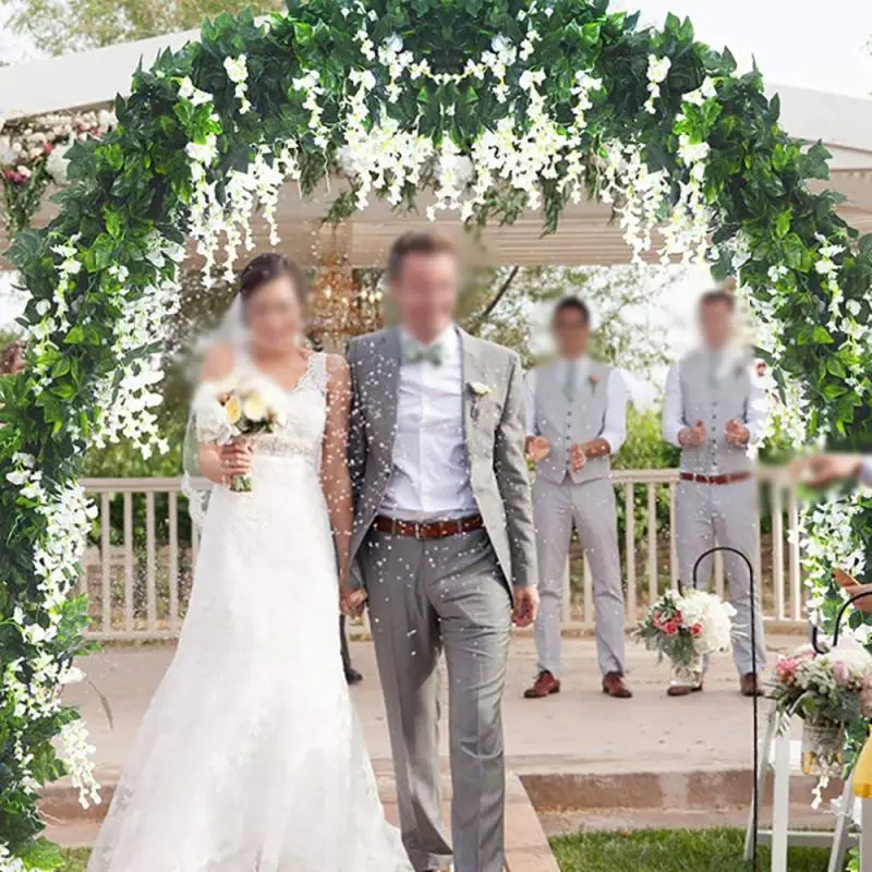 

Wedding Arch Decorative Flower Stand Decor Balloon Arche Garden Backdrop Pergola Frame birthday wedding Party Decor DIY Arch