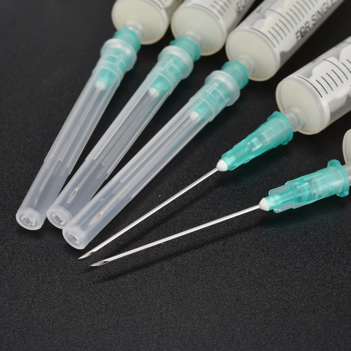 5 набор шприцев мл одноразовый пластиковый шприц и 21 г иглы красная крышка для