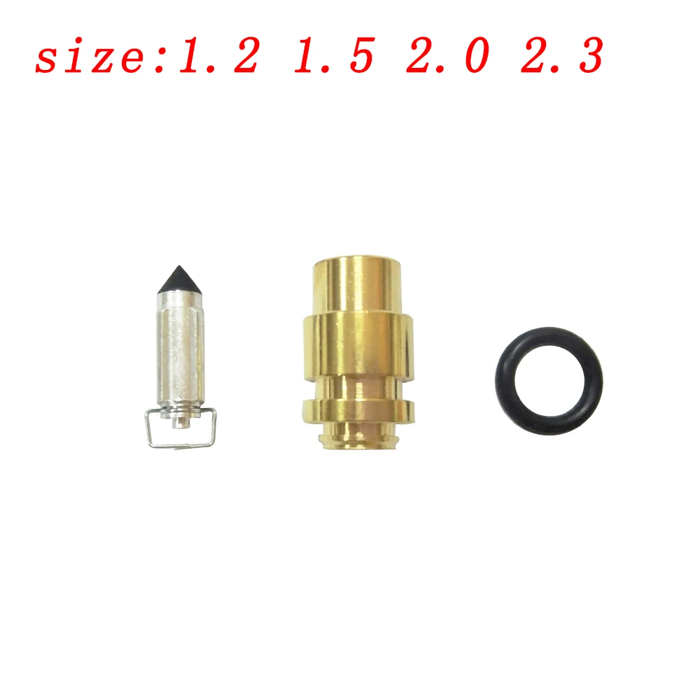 1,2 1,5 2,0 2,3 Размер Seadoo Polaris Tigersahrk carb гидроцикл набор SPI для 38/44/46 мм карбюратор иглы клапана