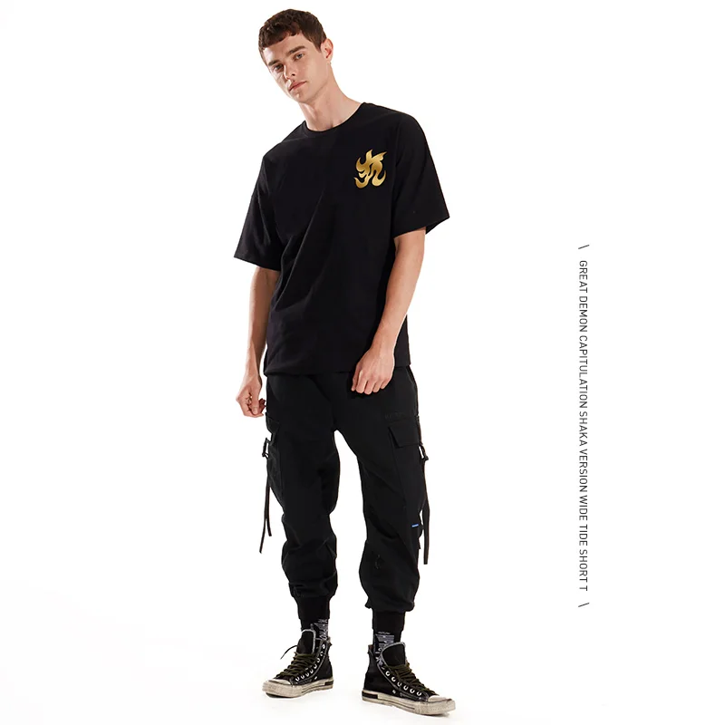 TEE7 мужские размера плюс футболка Классический Аниме Золото святая Сейя