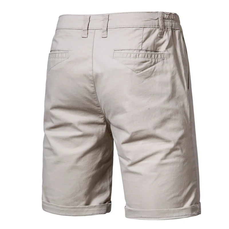 

2021 New Summer 100% Cotton Mens Shorts High Quality Cargo Shorts Men Solid Jogger Men Casual Beach Shorts Men