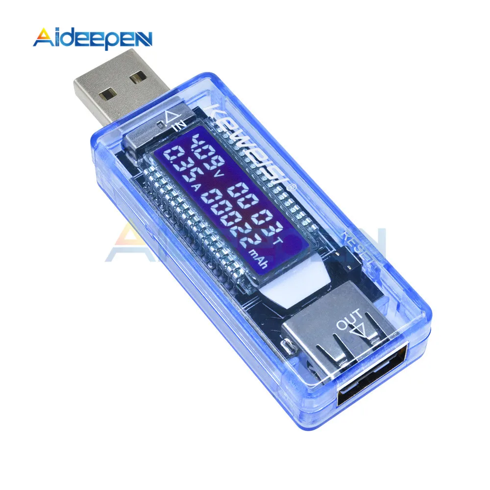 Цифровой USB-тестер вольтметр зарядное устройство диагностический инструмент