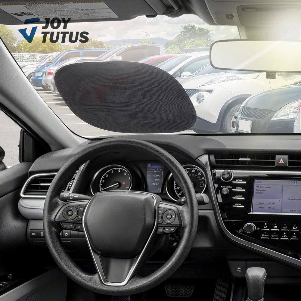 

Universal 2pcs Car Front Rear Sunshade Screen Windshield UV Protection Side Sun Shade Net Window Cover Car Interior Accessories