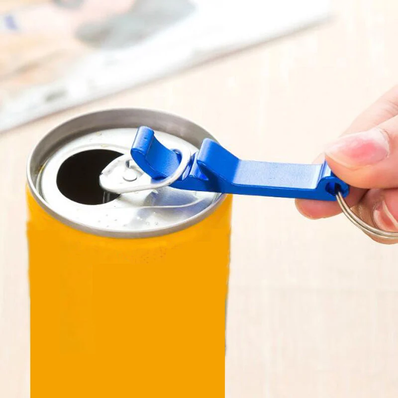 Заказной Логотип бесплатный мини пивной открывалка портативный брелок