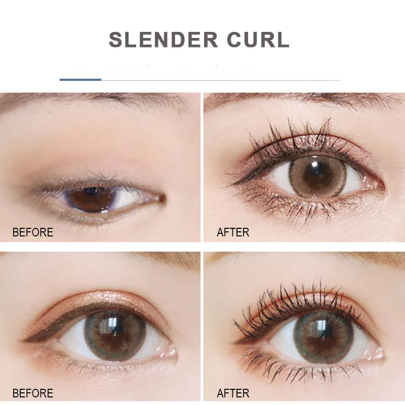 

Mascara Waterproof Eyelash Makeup Fiber Lash Lengthening Shiny Rhinestone Cover ZGOOD