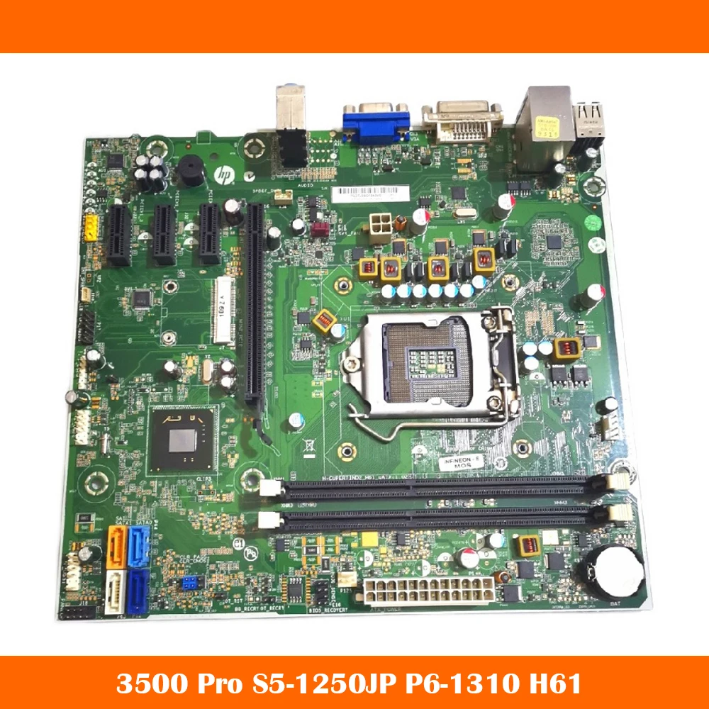 

High Quality Desktop Motherboard For HP 3500 Pro S5-1250JP P6-1310 H61 682953-001 656598-001 687577-001 657002-001 Fully Tested