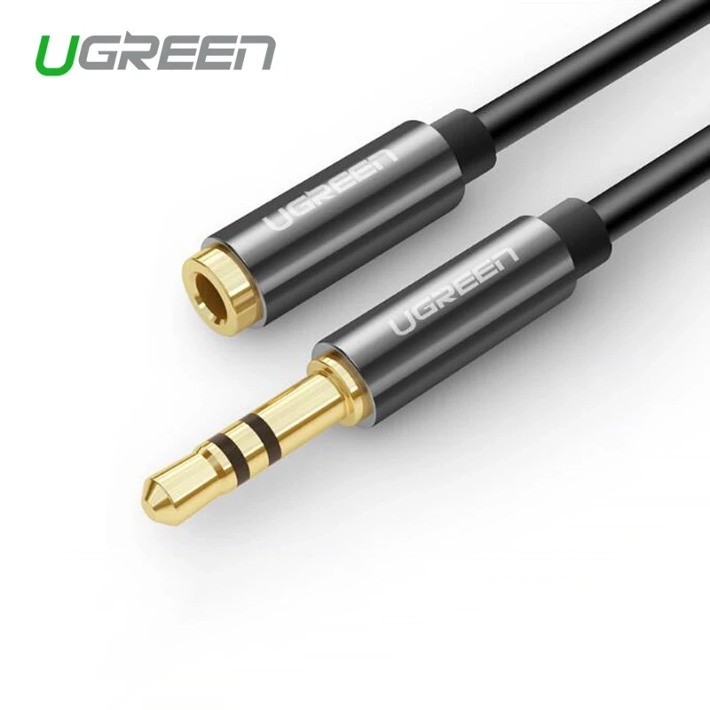

Ugreen jack 3.5mm jack Female to 3.5 mm Male Earphone Headphone Stereo Audio Extension Cable Cord for Computer Speaker Phone