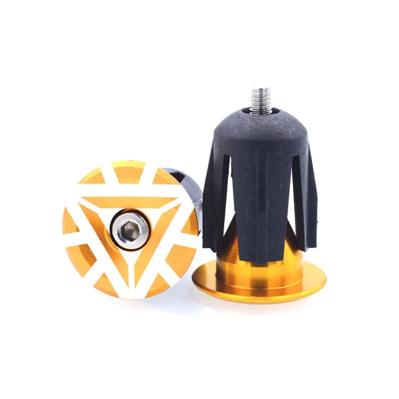 

Aluminum Alloy Expansion Bar Blocking Road Bike Handlebar Tape Blocking Bicycle Handlebar Bar Plug Waterproof Cover