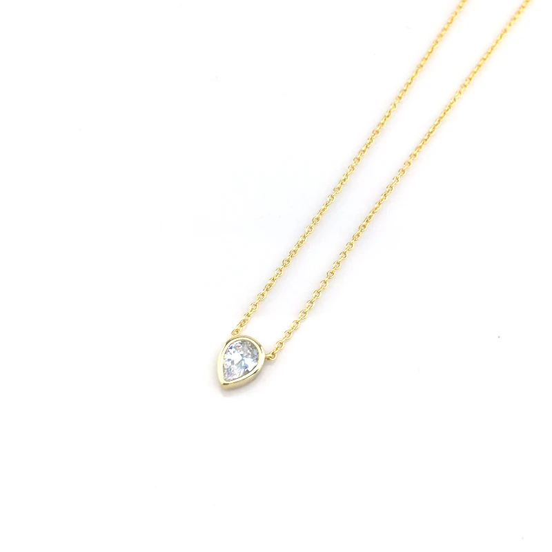 Женское ожерелье из серебра 10 к с муассатом|Подвески| |