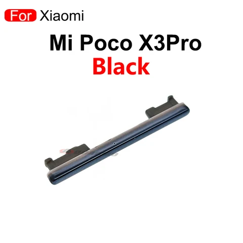 Боковая кнопка включения/выключения громкости для Xiaomi POCO M3 / X3 Pro