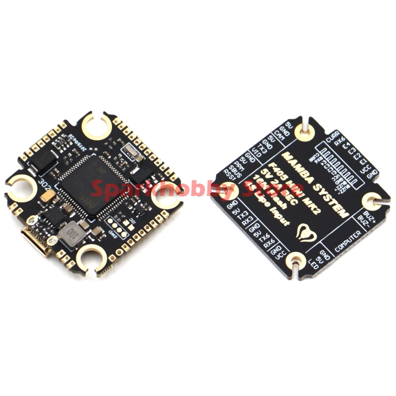 Diatone MAMBA F405 MINI MK2 F4 8K контроллер de vuelo integrado Betaflight OSD 5 V 1.5A BEC 2-6 S para защитный чехол для ремня