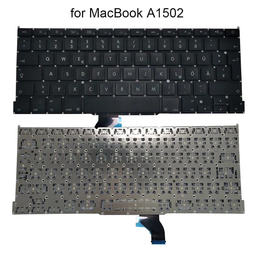 

Клавиатура с немецкой подсветкой для Macbook Pro Retina 13,3 дюйма, A1502, EMC 2678, 2875, Mid 2013, 2014, 2015 года