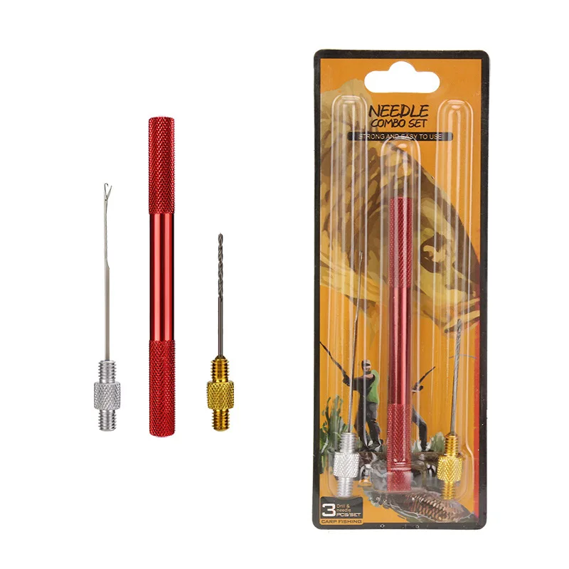 3 шт./лот инструмент для рыбалки на Карпа Набор снаряжения крючком булавка