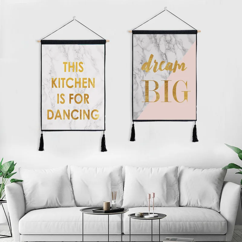 Гобелены с фламинго единорог настенная ткань мультфильм Фотофон кисточкой для