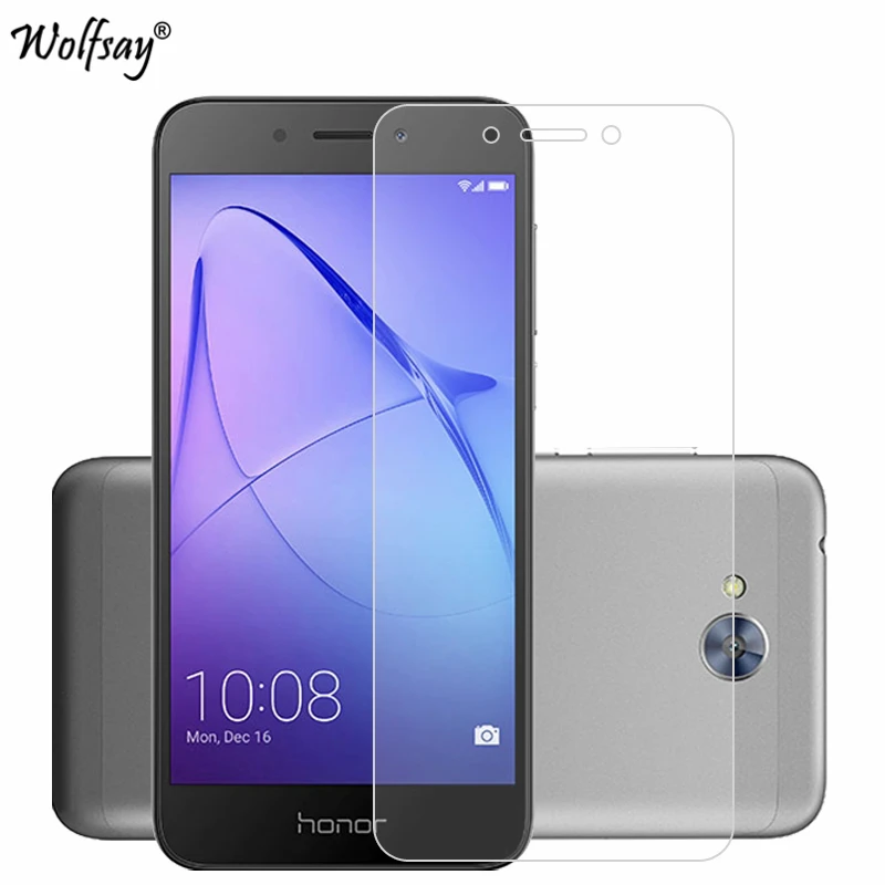 2 шт. Защитное стекло для Huawei Honor 6A закаленное защитная пленка телефона 6A|glass for