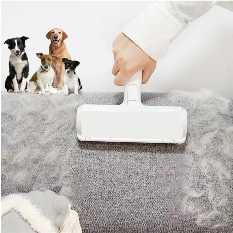 

Dog Hair Removal Brush Roller Anti-Stick Brush Furniture Sofa Clothes Carpet Removal Pet Cats And Dogs Cleaning Supplies