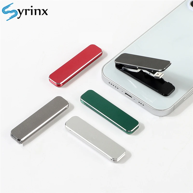 New Aluminum Mini Size Portable Folding Desk Mount Holder Bracket Mobile Phone Cradle Foldable Stand for Cellphone Metal Support