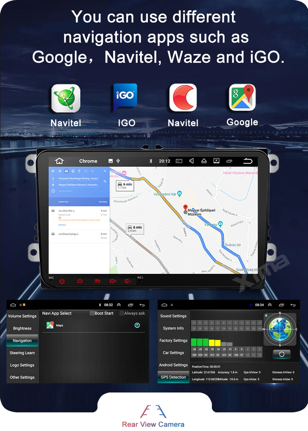 Android 9,0 автомобильный Радио gps мультимедийный плеер для Volkswagen Skoda Octavia golf 5 6 touran passat B6 polo tiguan jetta Bora rapid