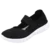 Г.; nuevas zapatillas de deporte de moda para mujer; zapatos casuales; zapatos de verano de malla para mujer; zapatillas transp - Цвет: 599Black
