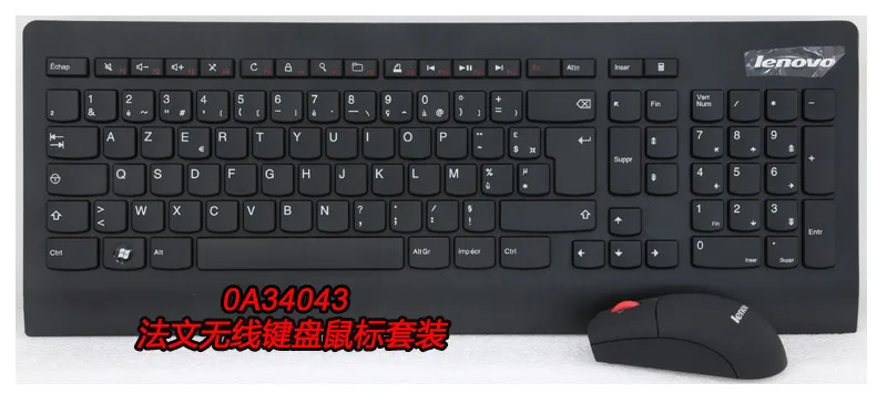 Lenovo 2,4 ГГц Беспроводная Thinkpad Combos KBRF3971 итальянская испанская Арабская французская Иврит Клавиатура+ Лазерные мыши 1600 dpi Мышь 0A34032