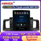 Автомагнитола 2 Din на Android, мультимедийный проигрыватель для Toyota Corolla BYD F3 2007 2010 2011 2012 E120, навигация, стерео, FM