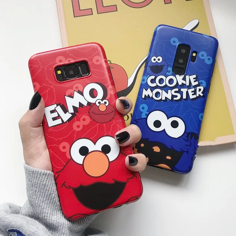LPWZHMG чехол для телефона с изображением Элмо печенья samsung Galaxy S10 S10e Plus S8 S9 Note 8 9 |