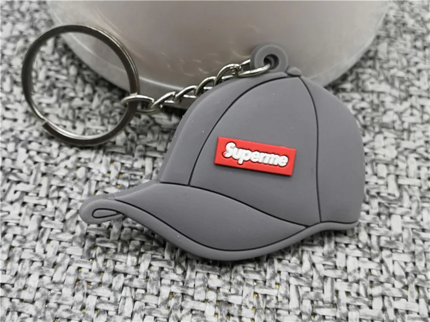 1043 Мини силиконовый милый брелок Nikes cap Форма брелок для женщин мужчин детей подарок брелок баскетбольные кроссовки Porte Clef - Цвет: 1043