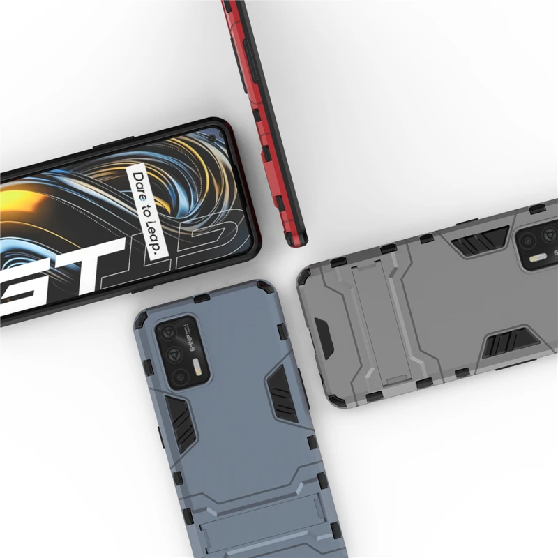 for cover oppo realme gt neo 2t case hybrid stand silicone armor back case for realme gt neo2t cover for oppo realme gt neo 2t free global shipping