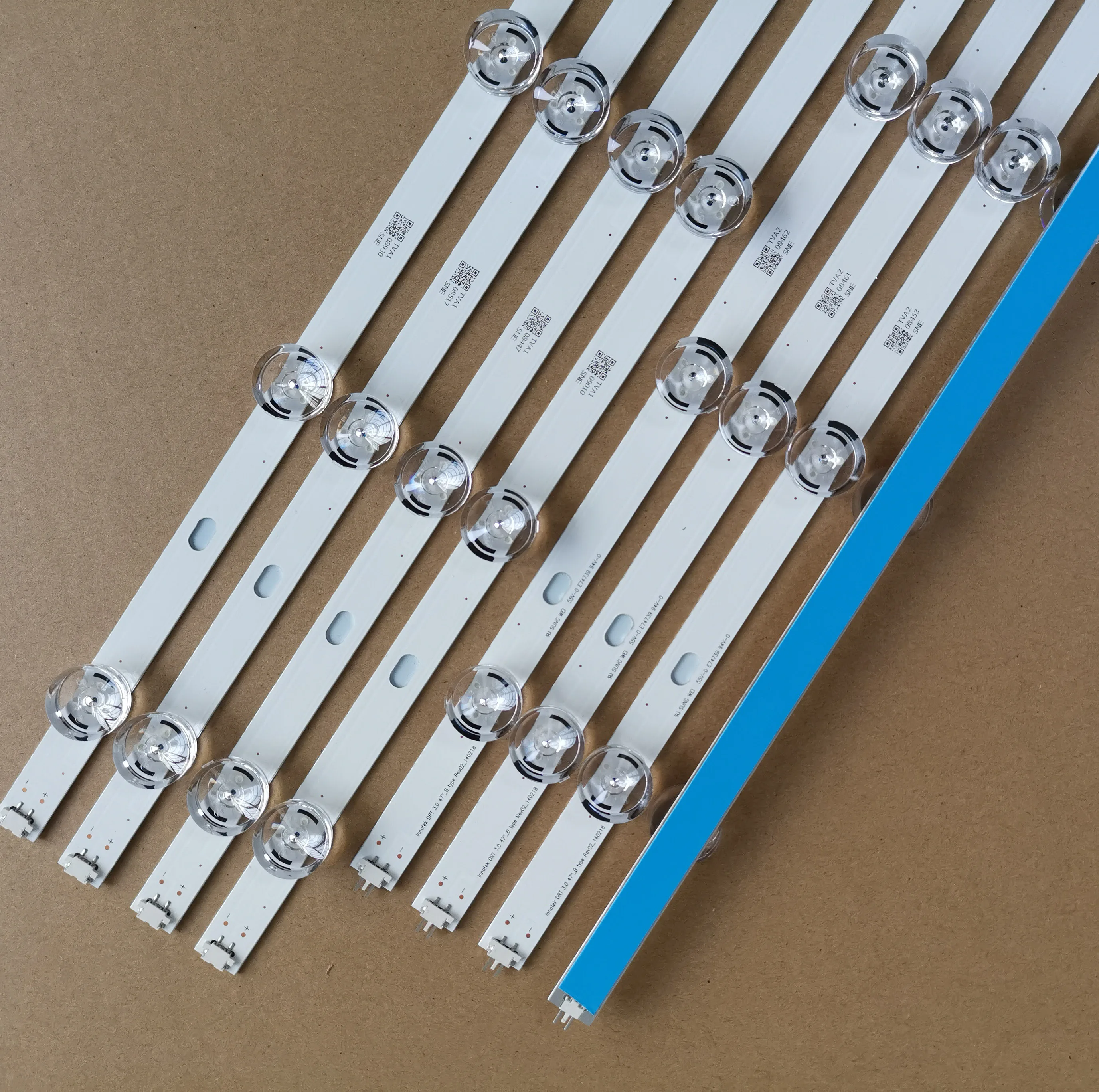 Новая алюминиевая Светодиодная лента 8 шт./компл. 9 ламп для LG Innotek Drt 3 0 47 дюймов