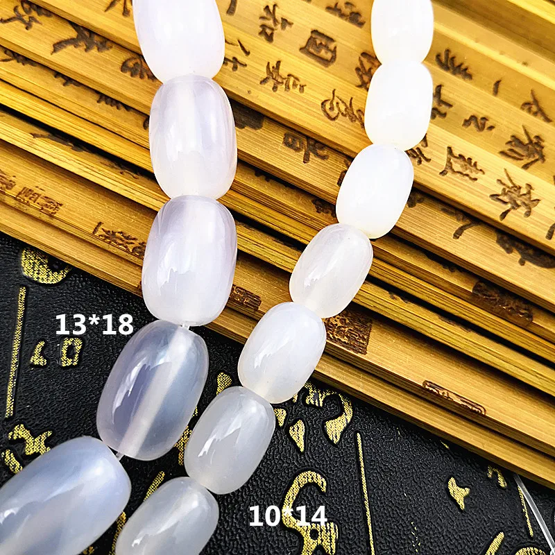 

Natural Agate Bucket New Beads DIY Wearing Bracelet Necklace Earrings Hairpin Jewelry