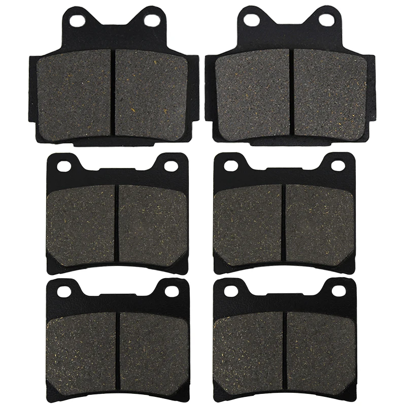 

Yerbay Motorcycle Front and Rear Brake Pads For Yamaha FZR400 FZR 400 Genesis 1986-1989 FZ400 FZ 400 1985 RD500 RD 500 1984-1986