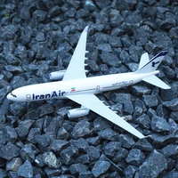 iran airways a330 aircraft alloy diecast model 15cm aviation collectible miniature souvenir ornament with stand