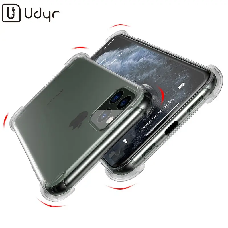 Ультратонкий прозрачный силиконовый чехол для телефона iPhone 11 Pro Max XR XS X 7 8 6 6S Plus
