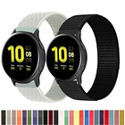 Ремешок 20 мм22 мм для Galaxy Watch active 23 45 мм46 мм42 мм, нейлоновый браслет для Samsung Gear S3 Frontier Huawei watch GT 2 2e pro