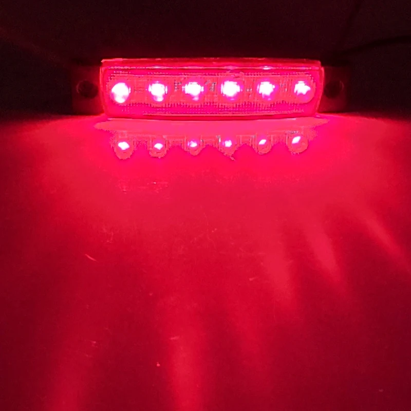 Боковые габаритные огни для грузовика прицепа светильник льный сигнал