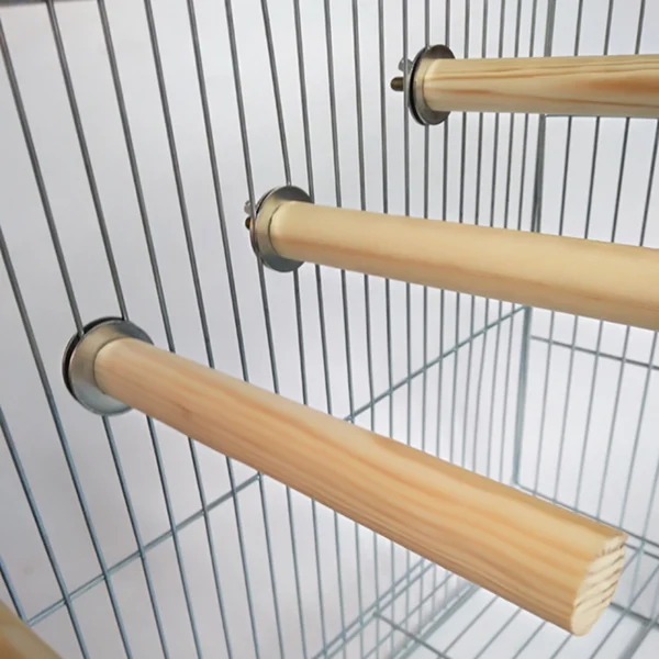 

Birds Wooden Hanging Stand Rack Parrots Pet Standing Toy Pet Supplies JDH88