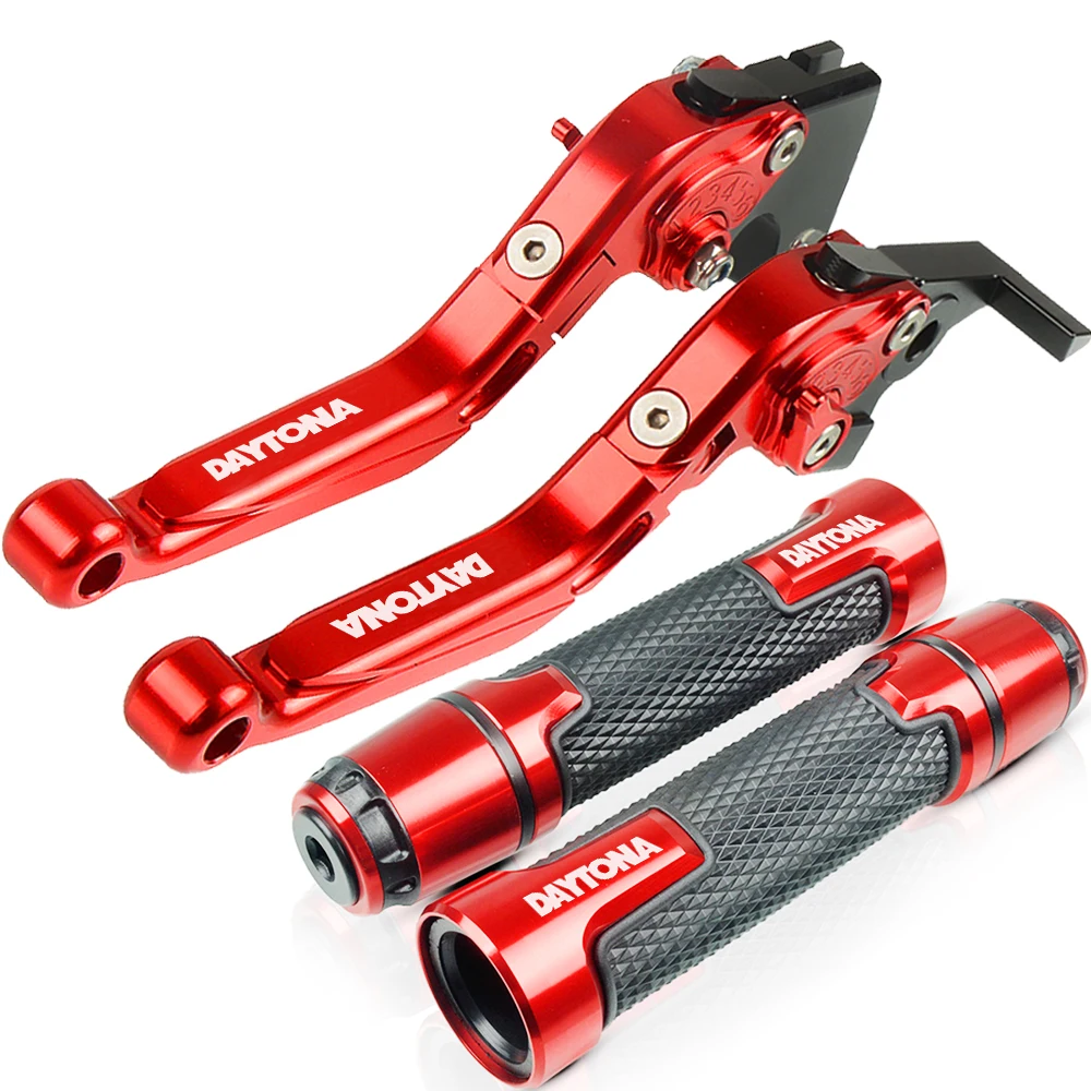 E Set of styles Для Triumph Daytona 600 650 2004 2005 Аксессуары для мотоциклов Выдвижная сцепные рычаги и руль штыри заканчивается - Цвет: E Set of styles