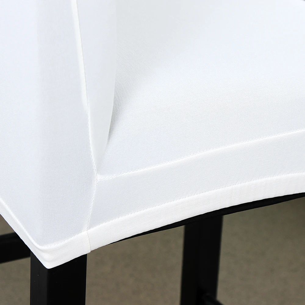 Эластичный высокий стул защитный чехол для сиденья однотонный Чехол стула отеля