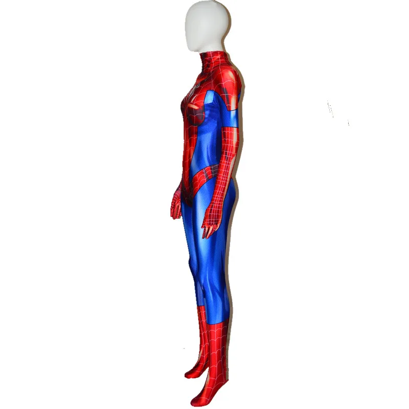 MJ Джейми костюм паука Mary Jane SpiderGirl косплей 3D принт Хэллоуин женский Человек-паук