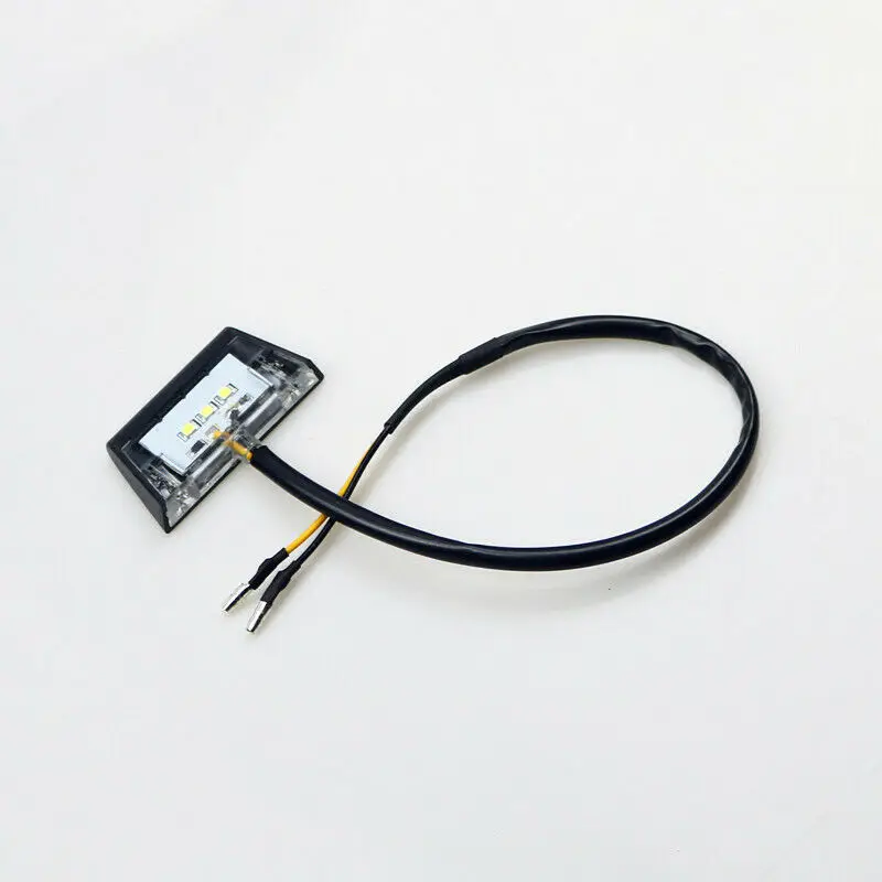 Квадроцикл светодиодный мини задний номерной знак свет мотоцикл Крузер Боббер