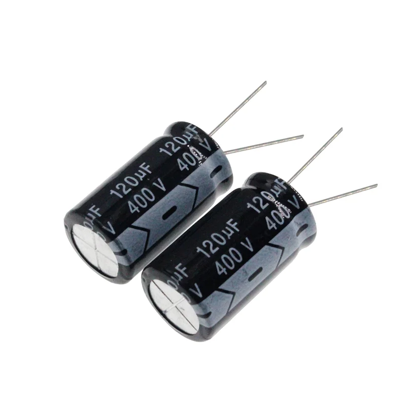 5pcs 400V 120uF 400Volt 120MFD Aluminum Electrolytic Capacitor 18*30mm Radial 120mf400v 120uf400v 400v120mf 400v120uf - купить по