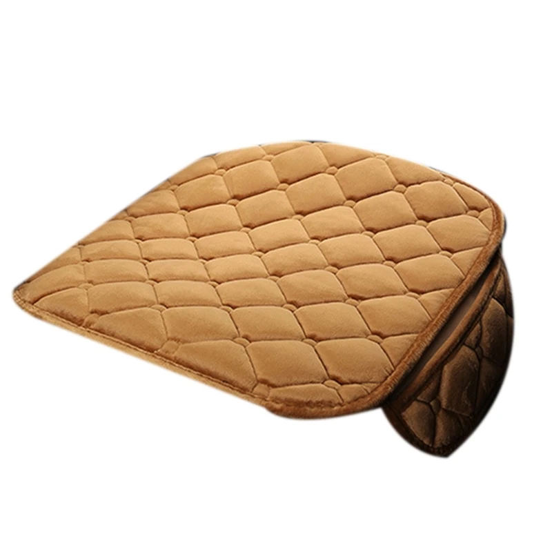 

Universal Anti-Slip Car Seat Cover Winter Warm Front Rear Chair Plush Cushion Auto Breathable Protector Mat Pad