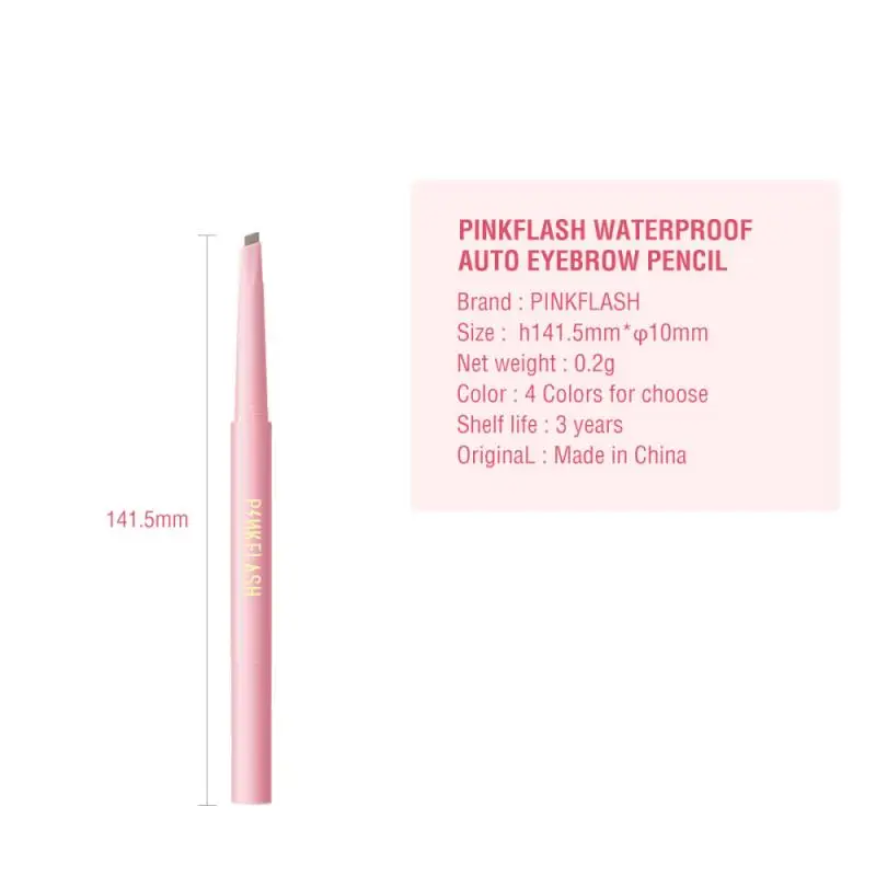 

New Arrive Rotating Automatic Eyebrow Pencil Long Lasting Waterproof Natural Dark Brown Eyebrow Enhancers Eyes Cosmetics TSLM1