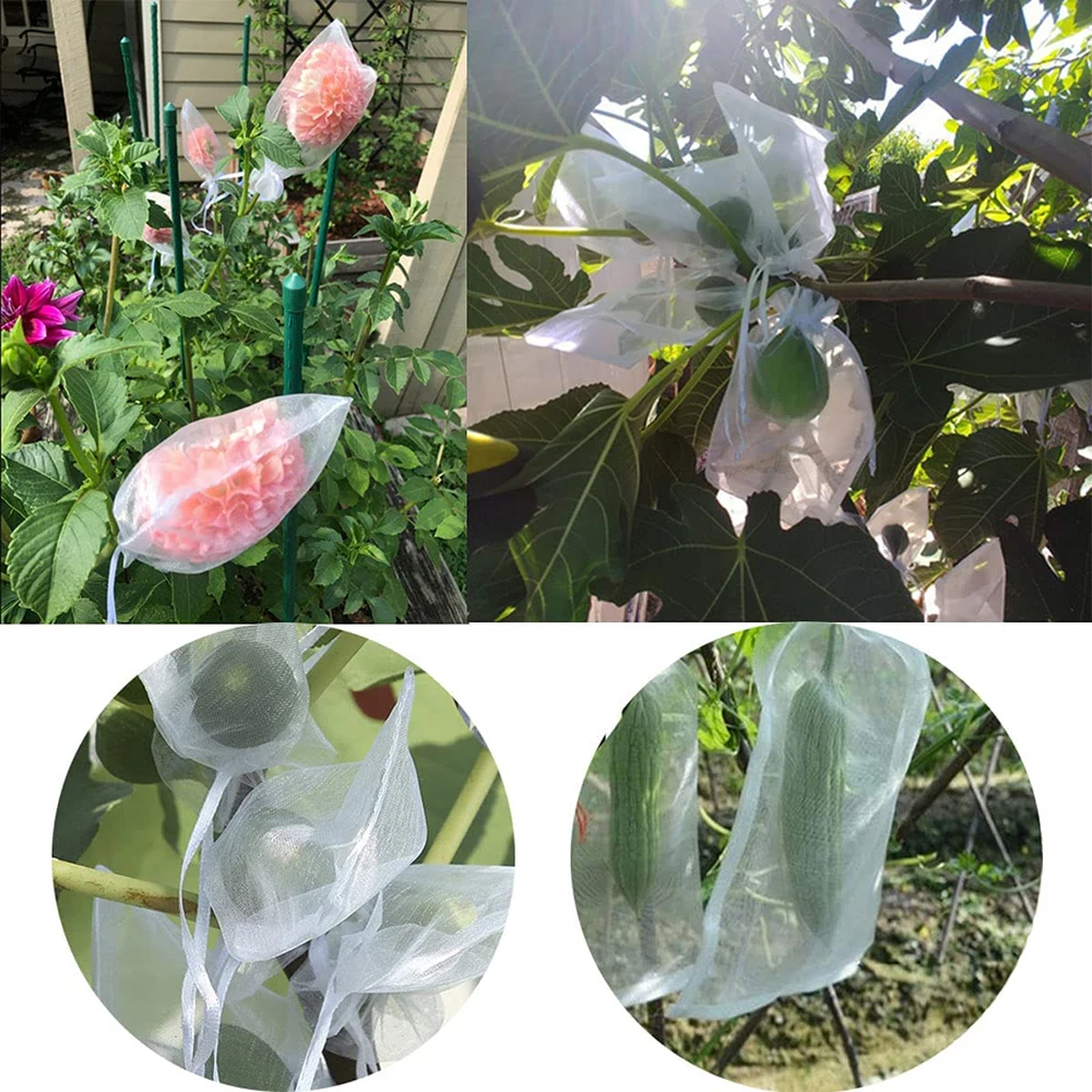 50pcs/lot 7x9cm 9x12cm 10x15cm 13x18cm Drawstring Organza Bags Jewelry Packaging Bags Candy Wedding Bags Wholesale Gifts Pouches